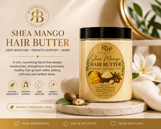 RB Natural Beauty Shea mango Hair Butter